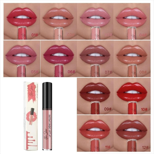 lusailstore - Creamy Lipsticks in 12 Waterproof Shades