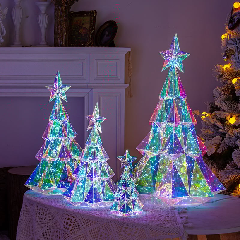lusailstore - LED Deer Light Snowman Christmas Tree Gift Box
