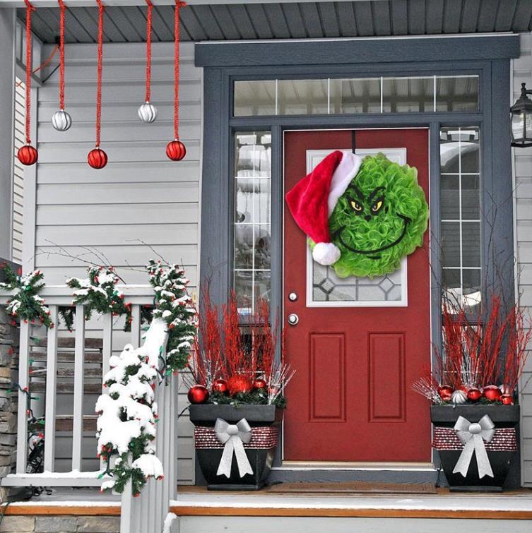 lusailstore - Grinch Door Hanging