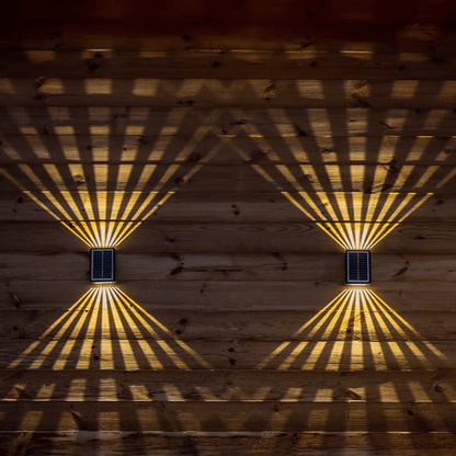 lusailstore - solar outdoor wall lights
