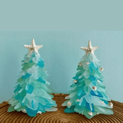 lusailstore- Sea Glass Christmas Tree