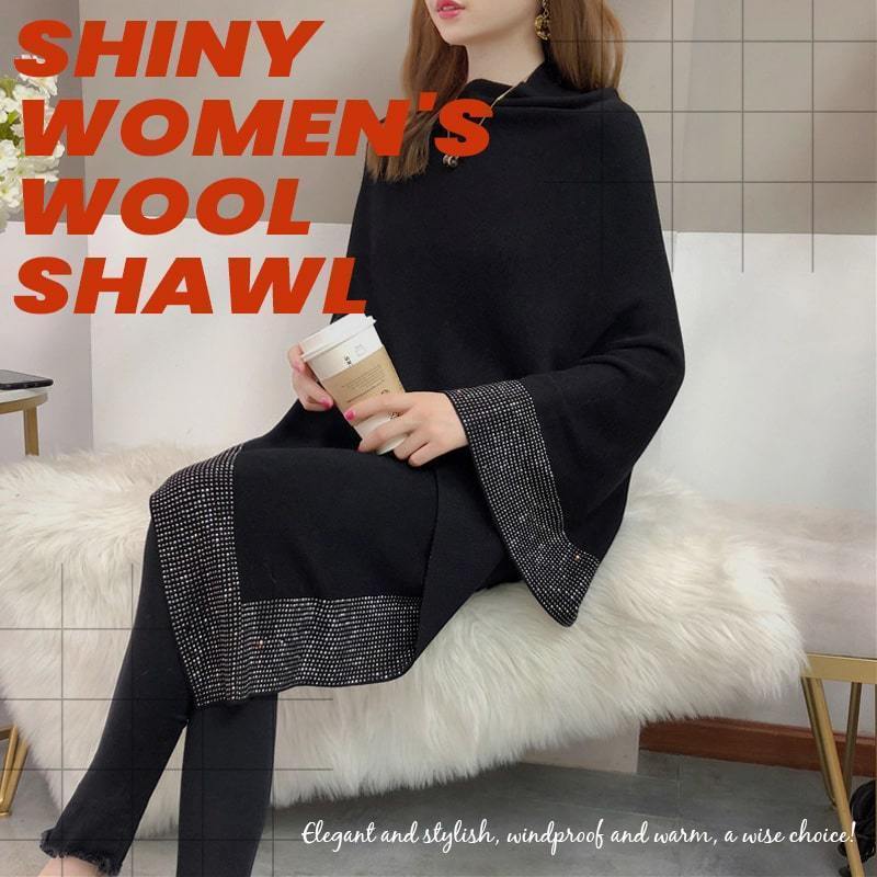 lusailstore - Shiny Women's Wool Shawl