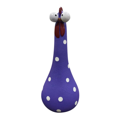 lusailstore - long neck big eye chicken ornaments decor