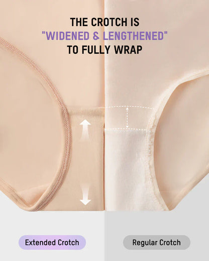 lusailstore - Plus-Size High-Waist Cross Tummy Control Panties