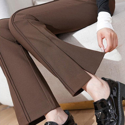 lusailstore-Women's High Waist Stretchy Flared Pants