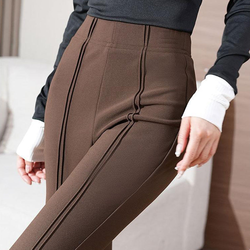 lusailstore-Women's High Waist Stretchy Flared Pants