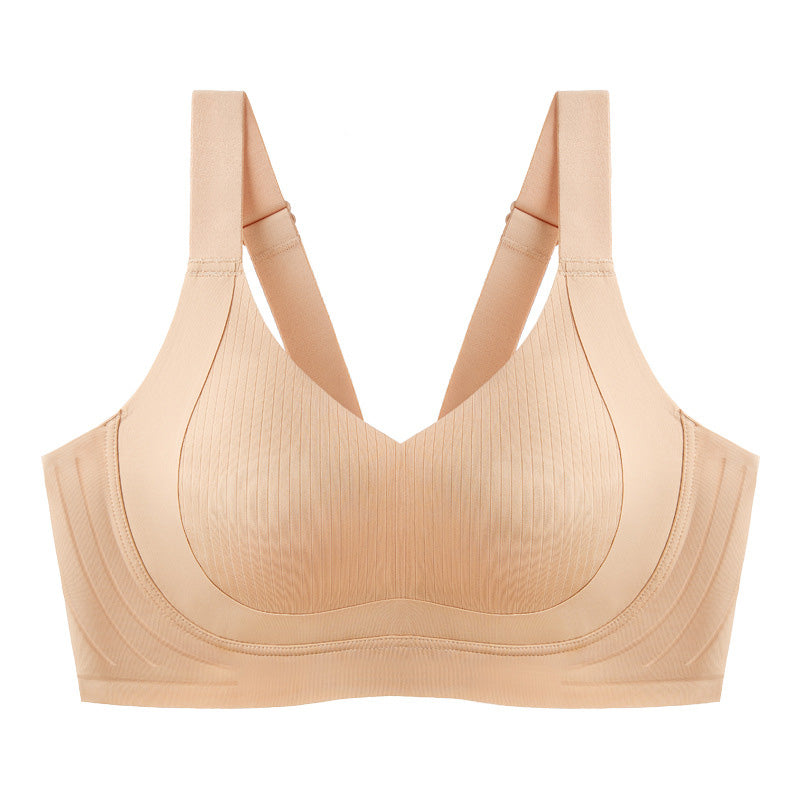 lusailstore-Wire-Free Non-Marking Skin-Friendly Push-Up Bra