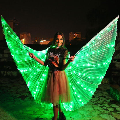 lusailstore - LED Wings Luminous Butterfly Cape