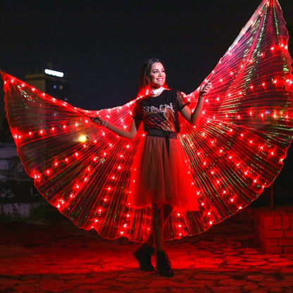 lusailstore - LED Wings Luminous Butterfly Cape