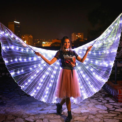 lusailstore - LED Wings Luminous Butterfly Cape
