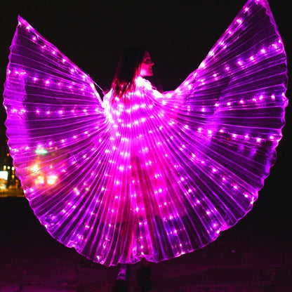 lusailstore - LED Wings Luminous Butterfly Cape