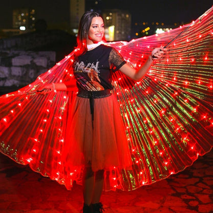 lusailstore - LED Wings Luminous Butterfly Cape