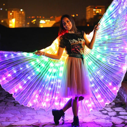 lusailstore - LED Wings Luminous Butterfly Cape