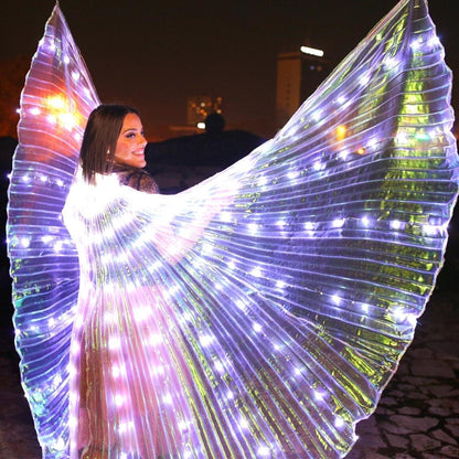 lusailstore - LED Wings Luminous Butterfly Cape